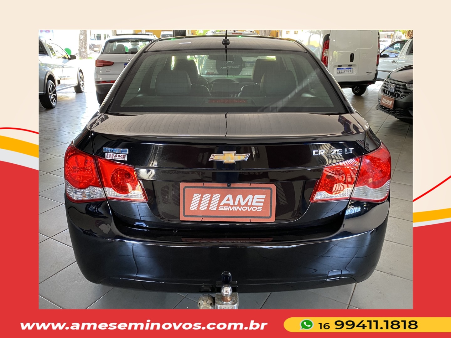 CHEVROLET CRUZE 1.8 LT 16V FLEX 4P AUTOMÁTICO 2014