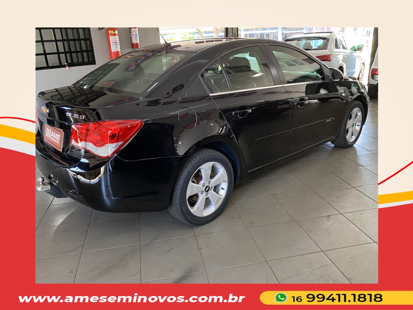 CHEVROLET CRUZE 1.8 LT 16V FLEX 4P AUTOMÁTICO 2014