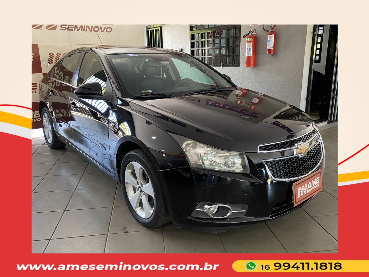 CHEVROLET CRUZE 1.8 LT 16V FLEX 4P AUTOMÁTICO 2014