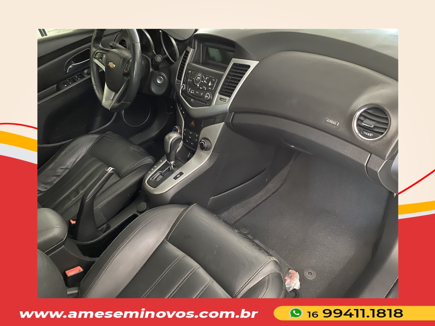 CHEVROLET CRUZE 1.8 LT 16V FLEX 4P AUTOMÁTICO 2014