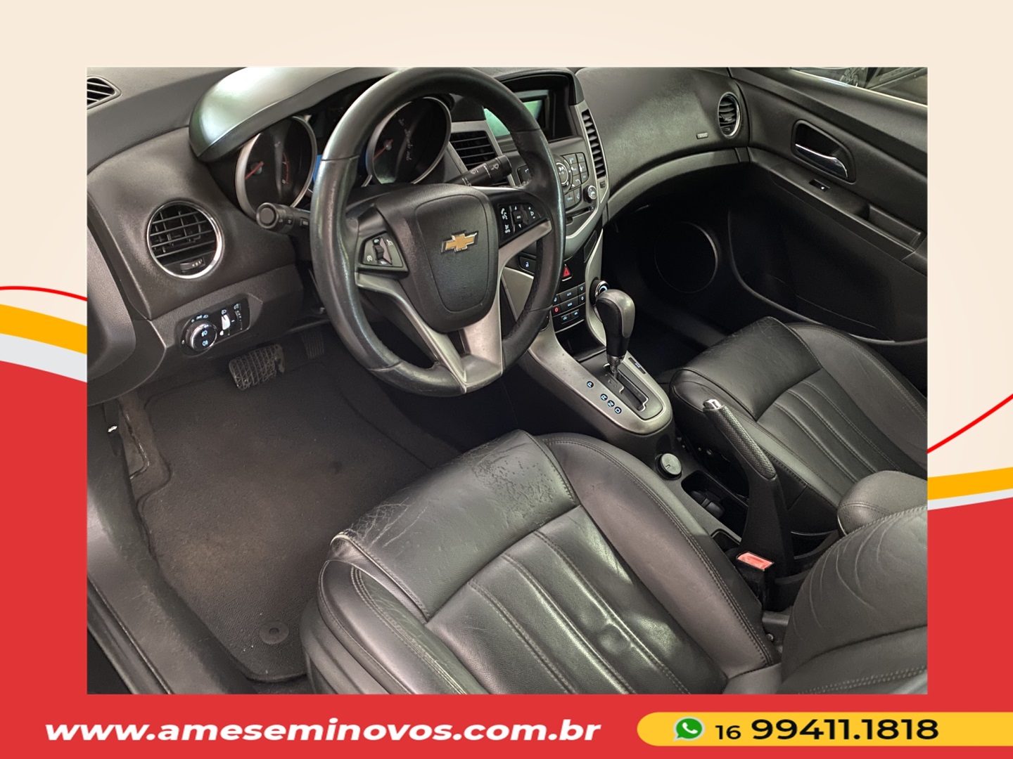 CHEVROLET CRUZE 1.8 LT 16V FLEX 4P AUTOMÁTICO 2014