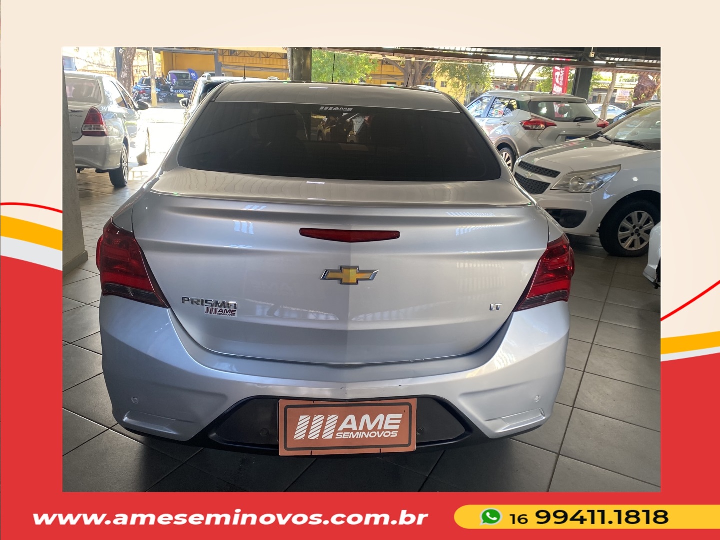 CHEVROLET PRISMA 1.4 MPFI LT 8V FLEX 4P AUTOMÁTICO 2019