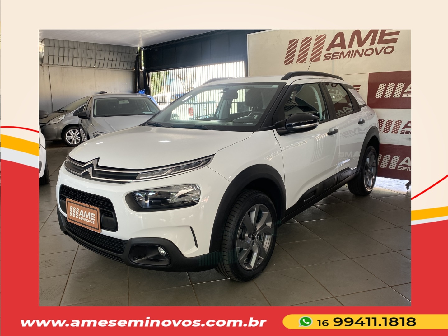 CITROEN C4 CACTUS 1.6 VTI 120 FLEX FEEL EAT6 2022