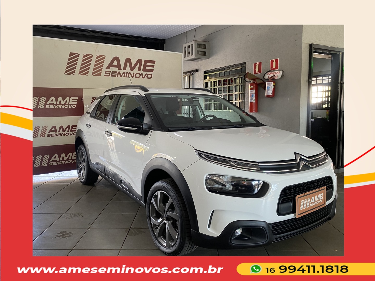 CITROEN C4 CACTUS 1.6 VTI 120 FLEX FEEL EAT6 2022