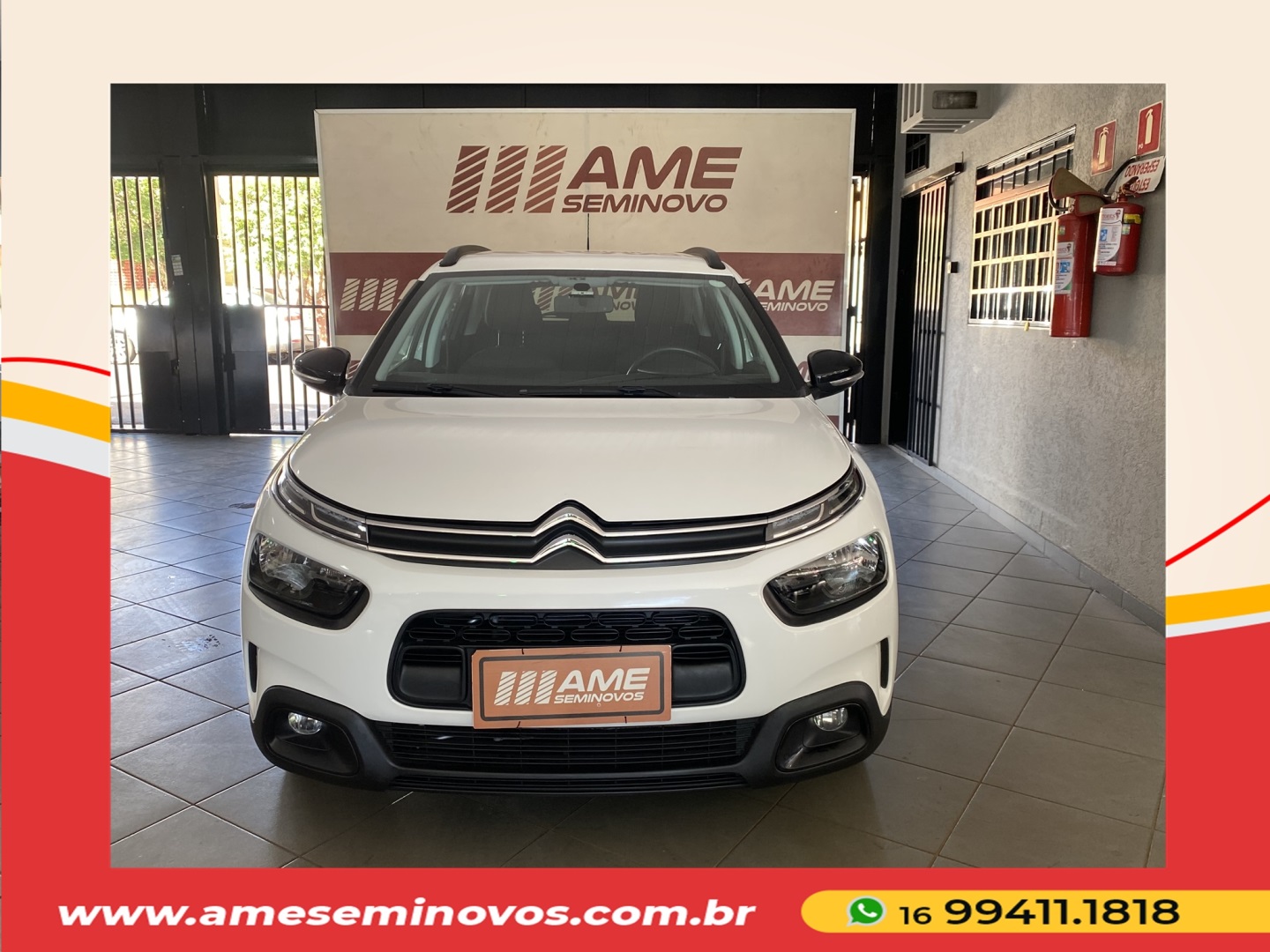 CITROEN C4 CACTUS 1.6 VTI 120 FLEX FEEL EAT6 2022