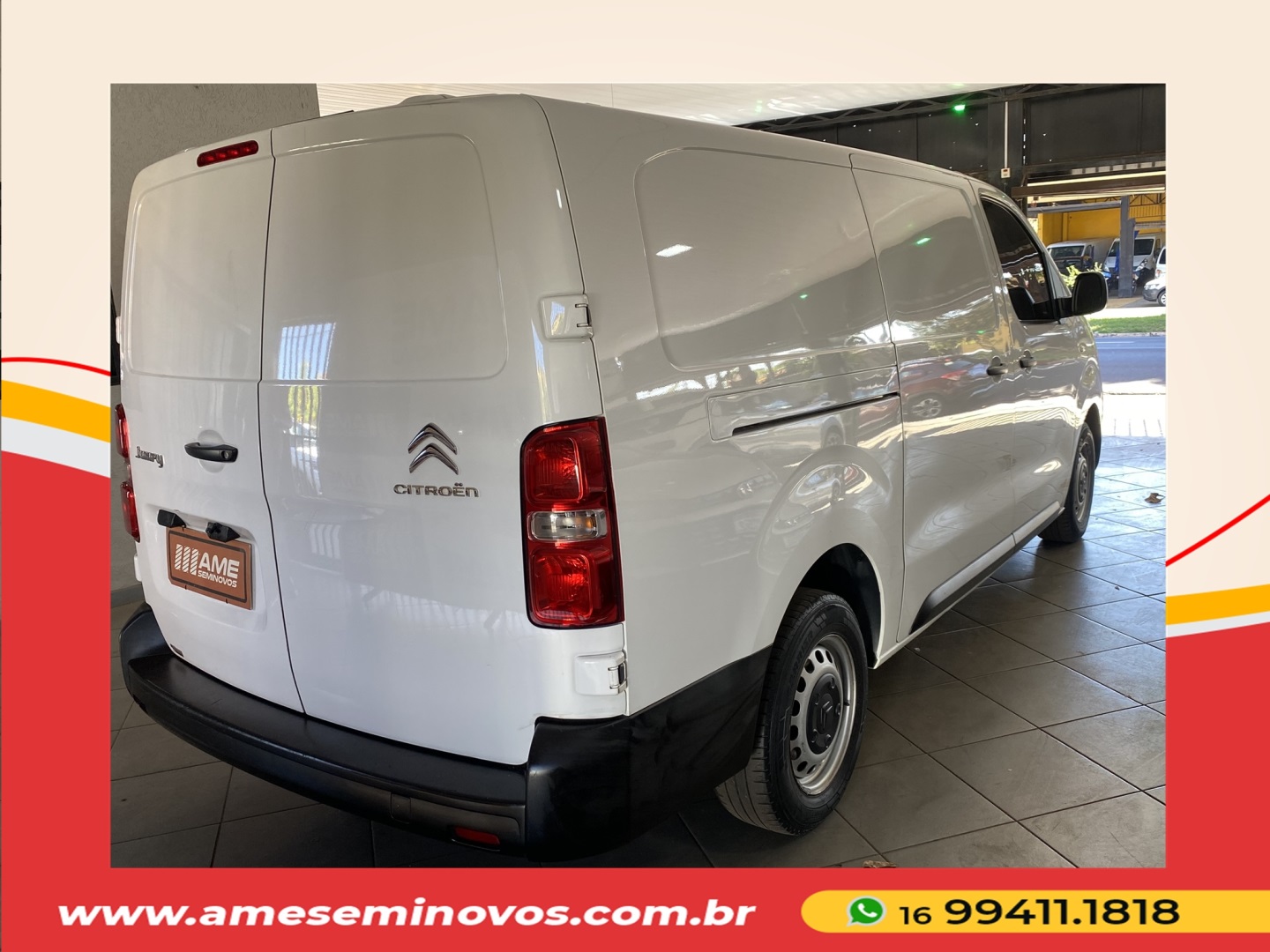 CITROEN JUMPY 1.6 BLUEHDI DIESEL FURGÃO PACK MANUAL 2022