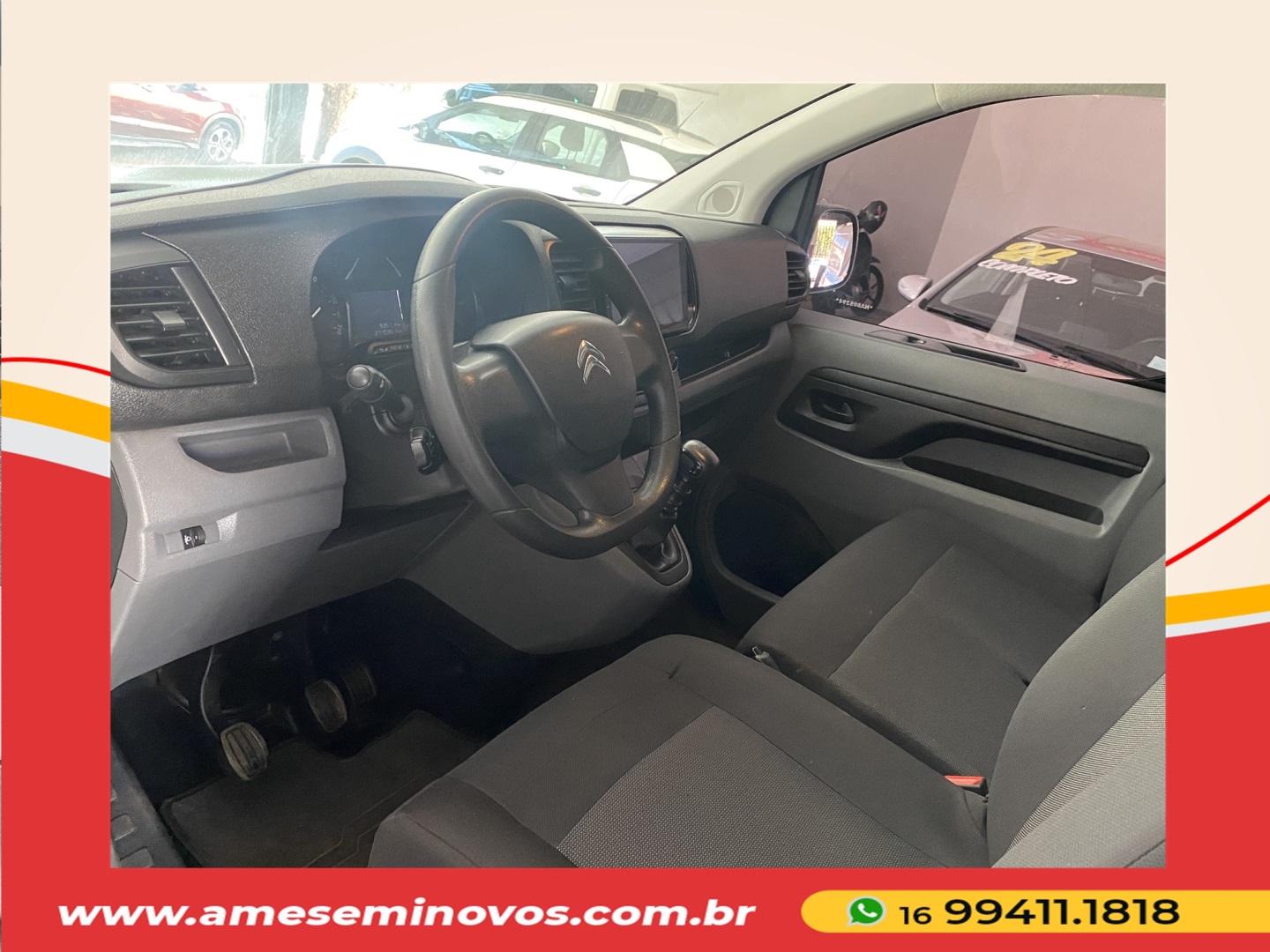 CITROEN JUMPY 1.6 BLUEHDI DIESEL FURGÃO PACK MANUAL 2022