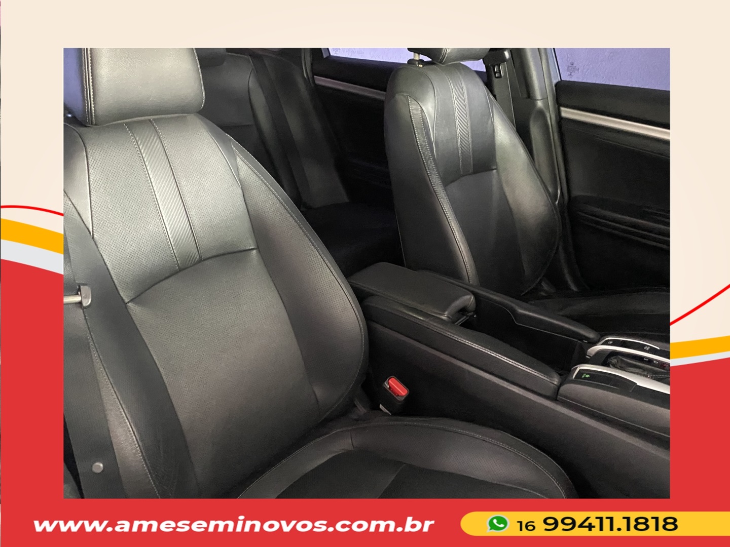 HONDA CIVIC 2.0 16V FLEXONE EX 4P CVT 2018