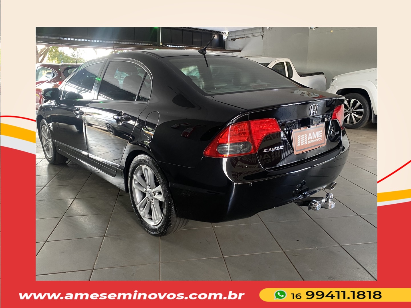 HONDA CIVIC 1.8 LXS 16V FLEX 4P MANUAL 2007