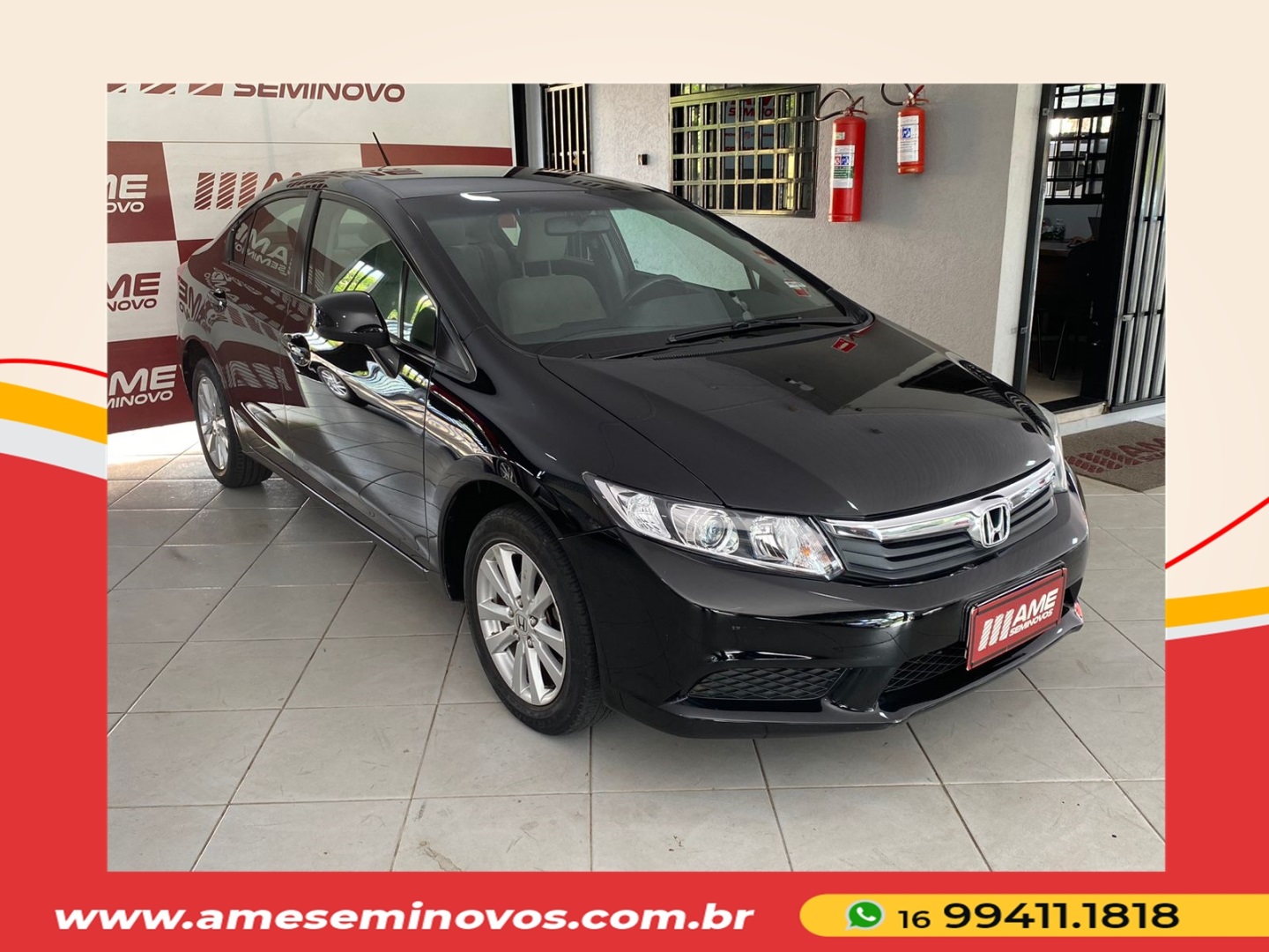 HONDA CIVIC 1.8 LXS 16V FLEX 4P AUTOMÁTICO 2016