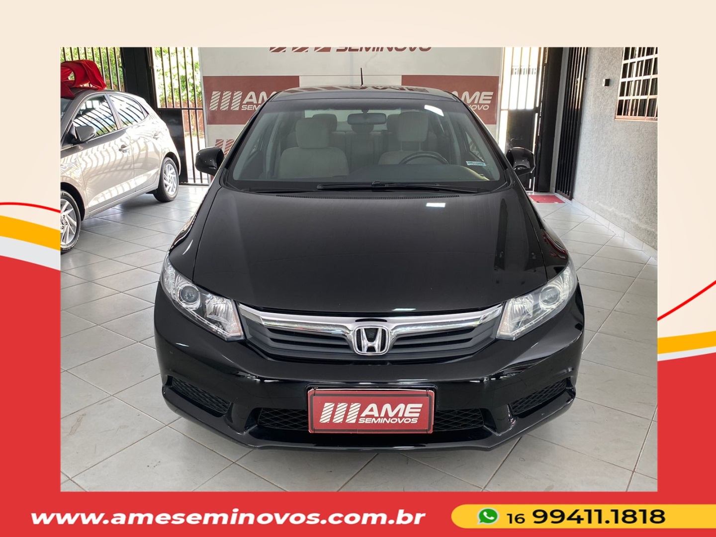 HONDA CIVIC 1.8 LXS 16V FLEX 4P AUTOMÁTICO 2016