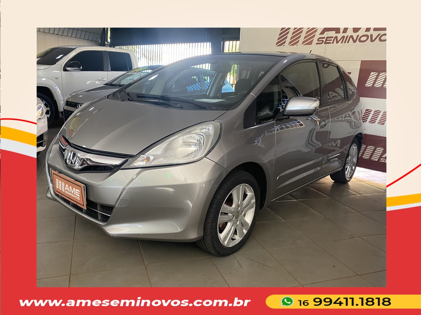 HONDA FIT 1.5 EX 16V FLEX 4P AUTOMÁTICO 2013