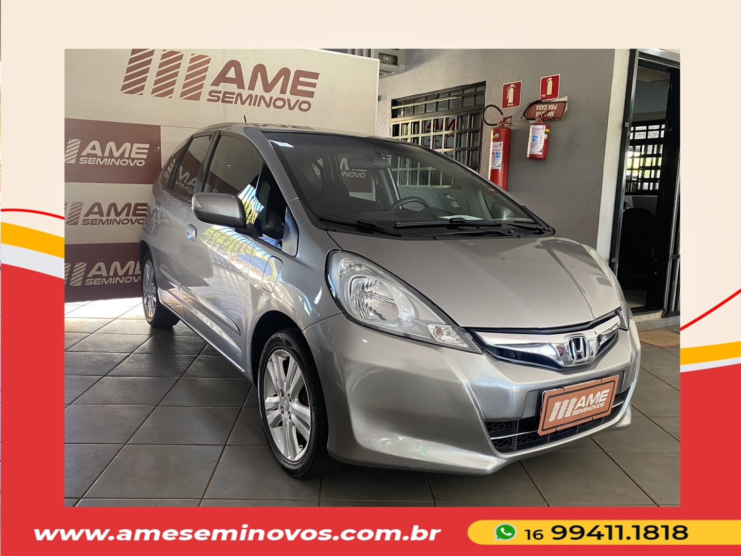 HONDA FIT 1.5 EX 16V FLEX 4P AUTOMÁTICO 2013