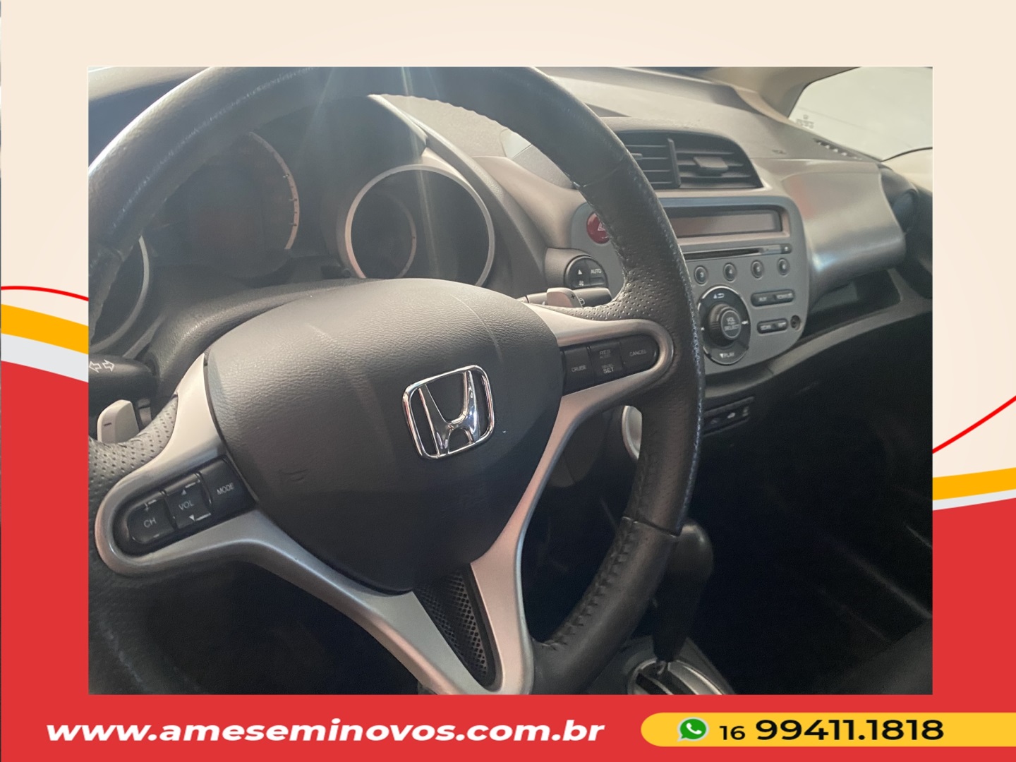 HONDA FIT 1.5 EX 16V FLEX 4P AUTOMÁTICO 2013
