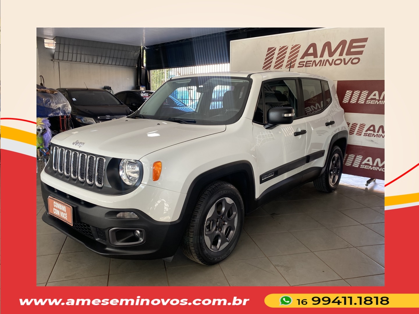 JEEP RENEGADE 1.8 16V FLEX SPORT 4P AUTOMÁTICO 2016