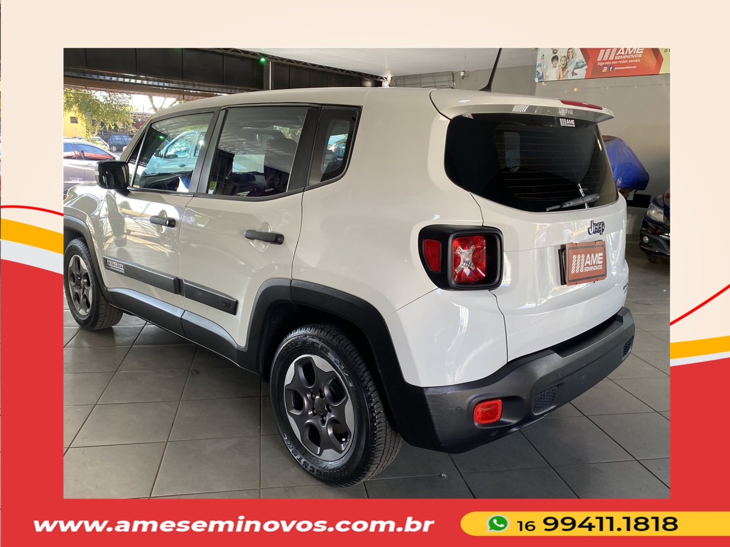 JEEP RENEGADE 1.8 16V FLEX SPORT 4P AUTOMÁTICO 2016