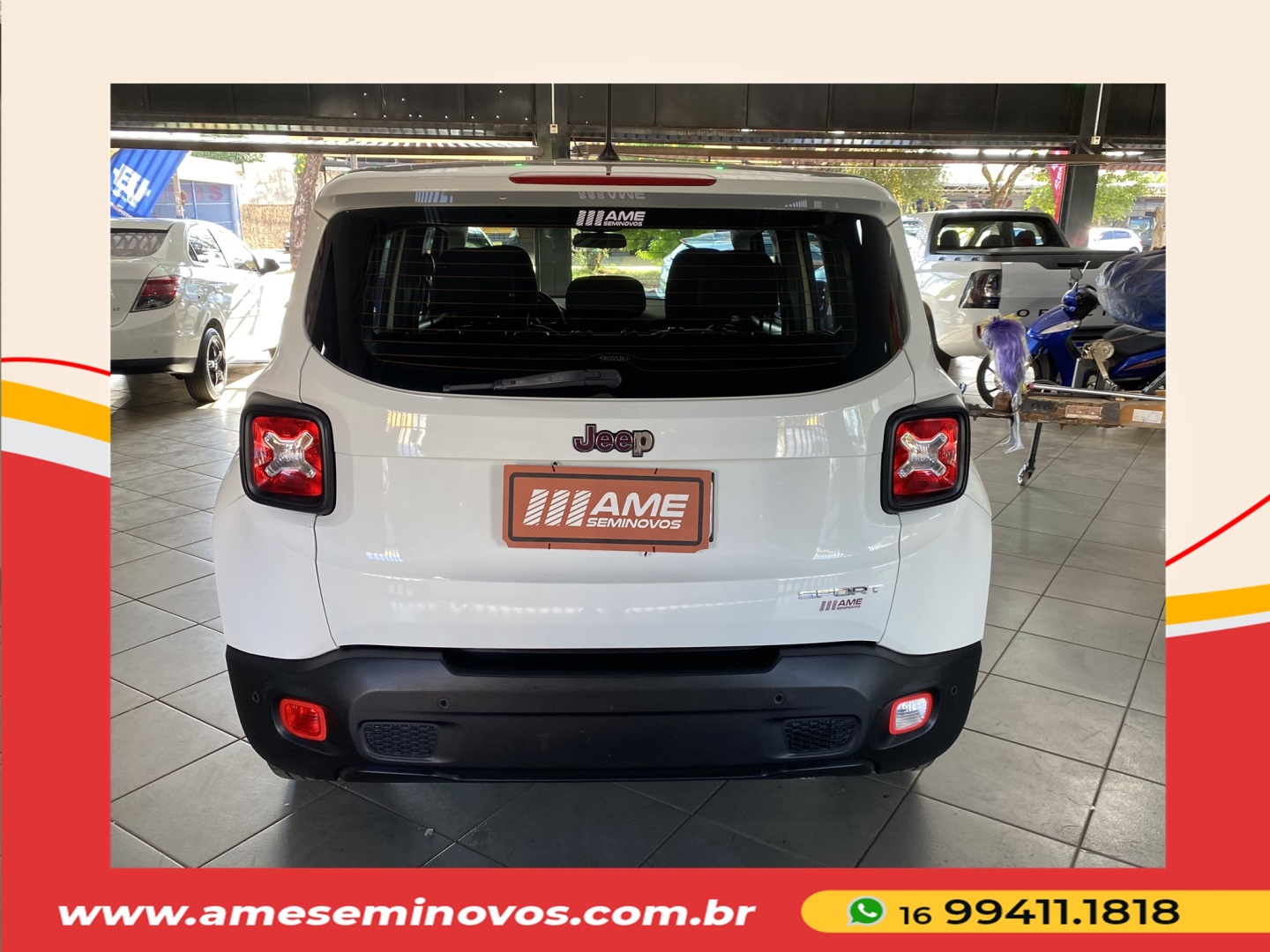 JEEP RENEGADE 1.8 16V FLEX SPORT 4P AUTOMÁTICO 2016