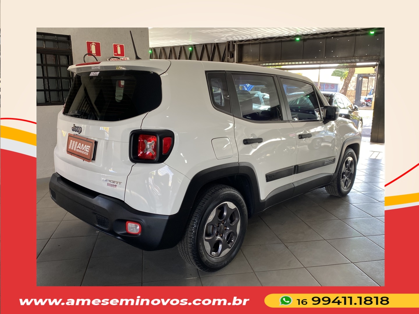 JEEP RENEGADE 1.8 16V FLEX SPORT 4P AUTOMÁTICO 2016
