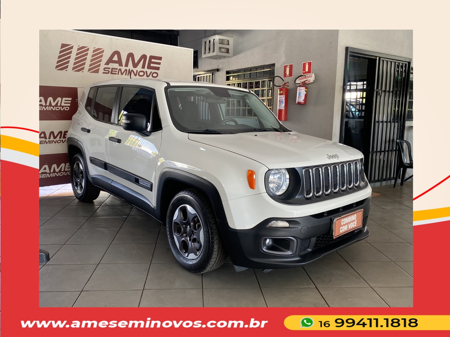 JEEP RENEGADE 1.8 16V FLEX SPORT 4P AUTOMÁTICO 2016