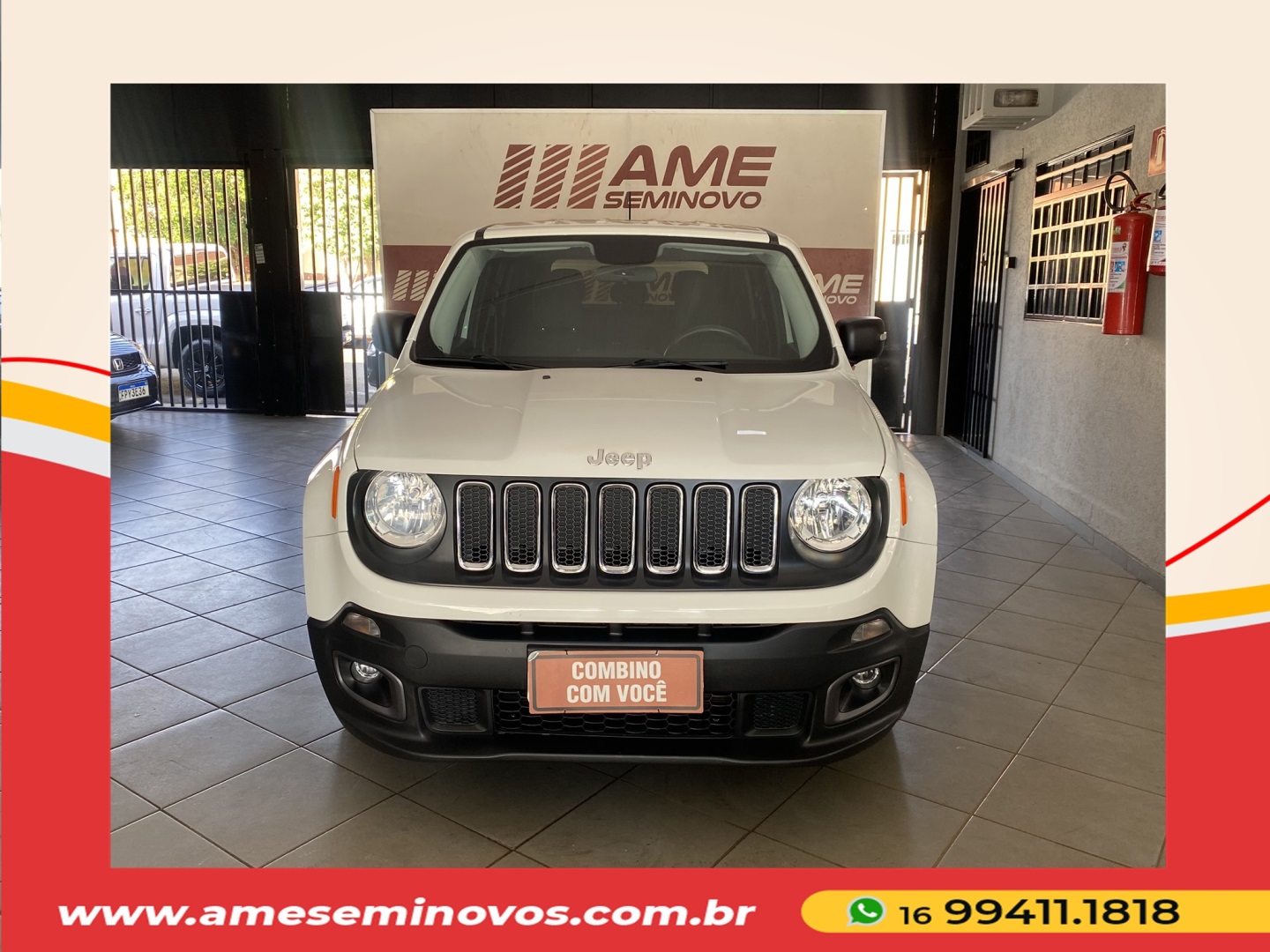 JEEP RENEGADE 1.8 16V FLEX SPORT 4P AUTOMÁTICO 2016