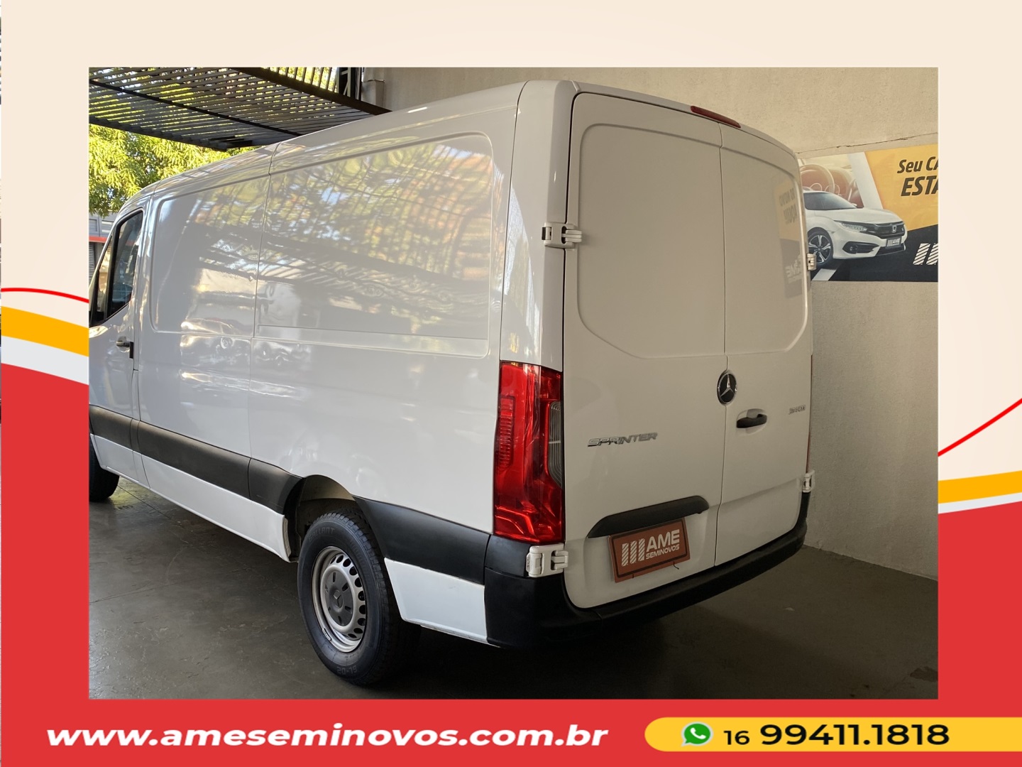 MERCEDES-BENZ SPRINTER 2.2 CDI DIESEL CHASSIS 314 STREET LONGO MANUAL 2021