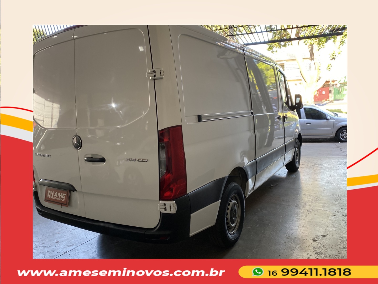 MERCEDES-BENZ SPRINTER 2.2 CDI DIESEL CHASSIS 314 STREET LONGO MANUAL 2021