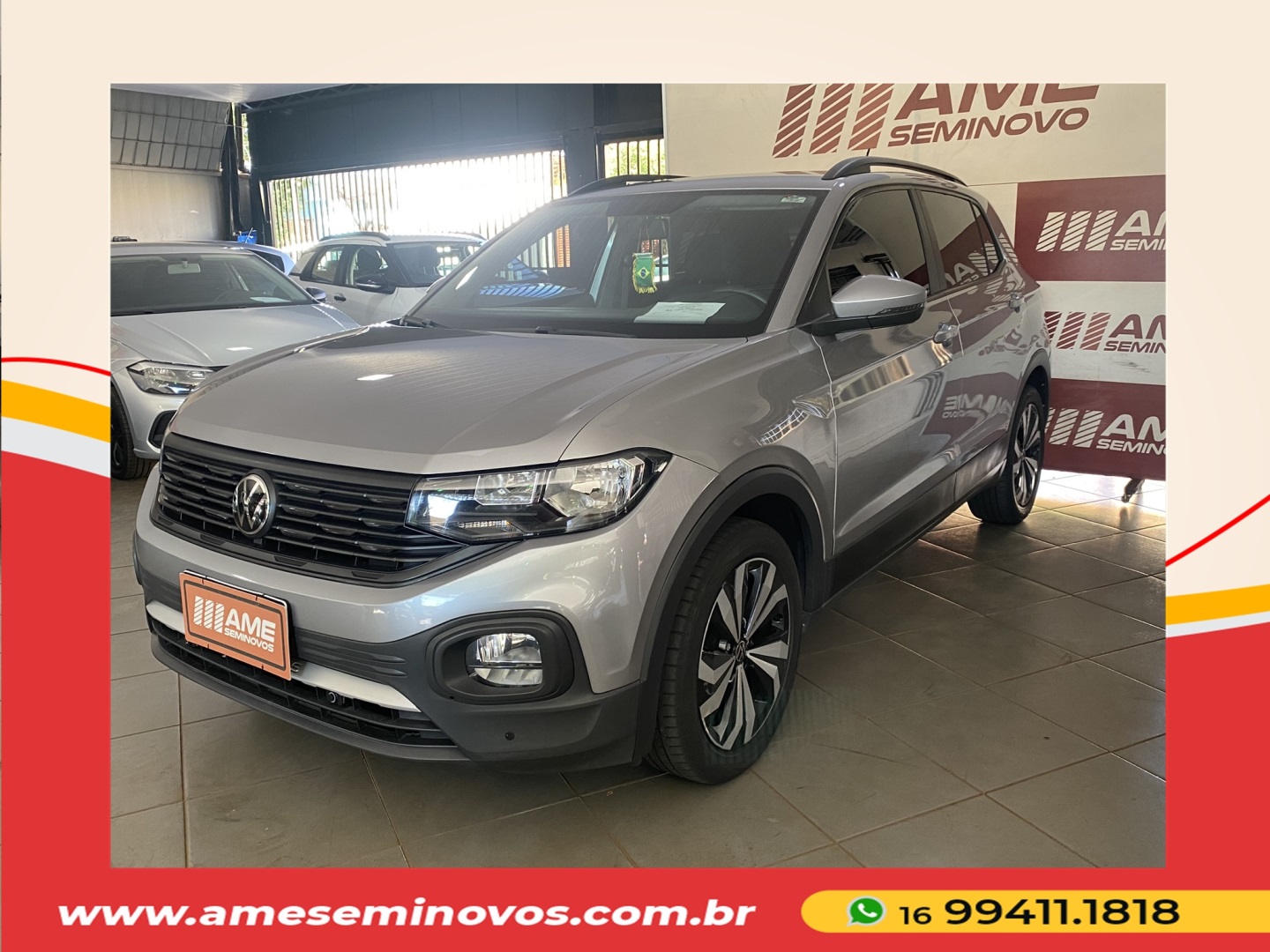 VOLKSWAGEN T-CROSS 1.0 200 TSI TOTAL FLEX AUTOMÁTICO 2024
