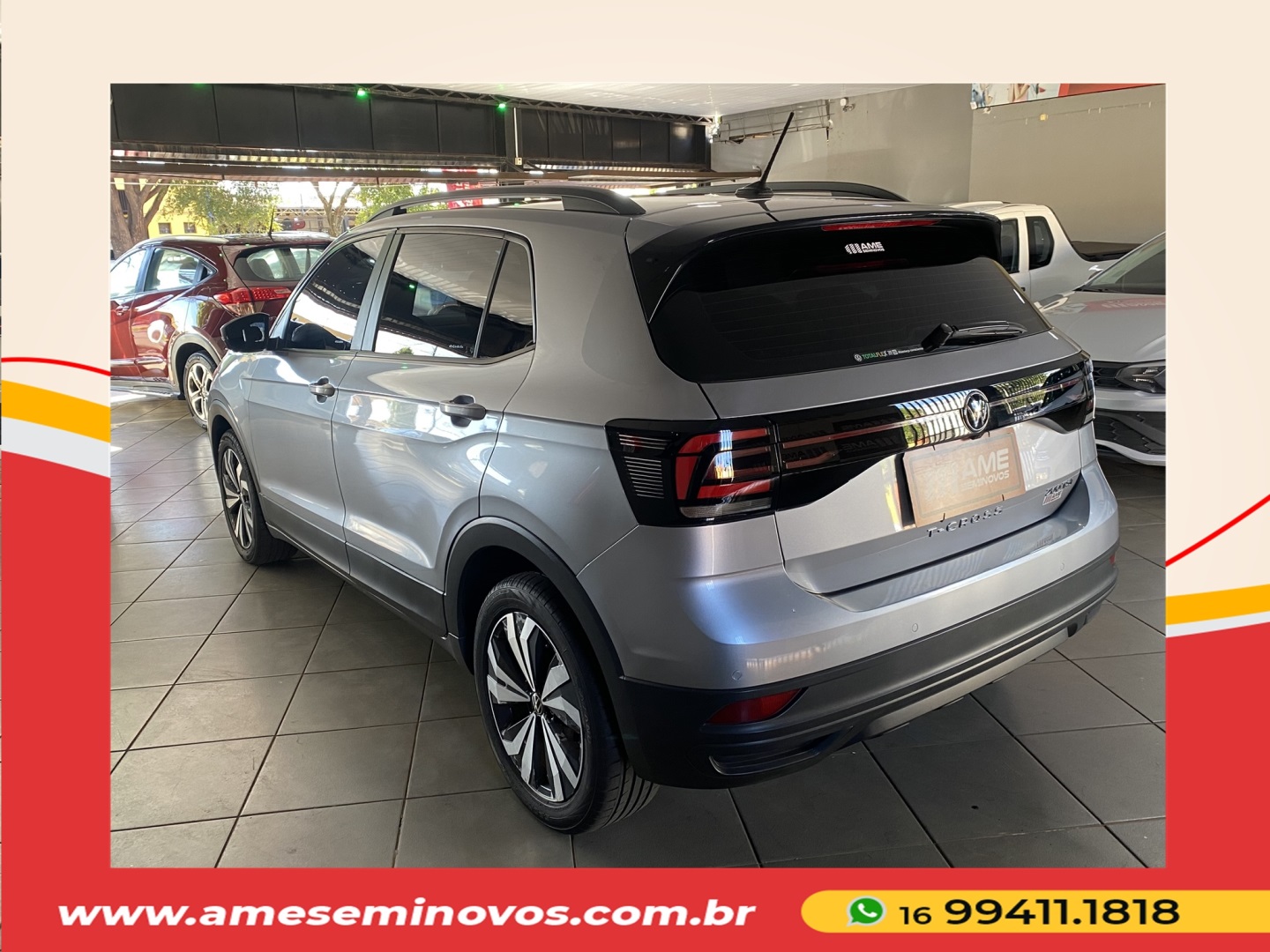 VOLKSWAGEN T-CROSS 1.0 200 TSI TOTAL FLEX AUTOMÁTICO 2024