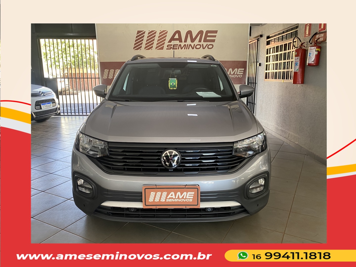 VOLKSWAGEN T-CROSS 1.0 200 TSI TOTAL FLEX AUTOMÁTICO 2024