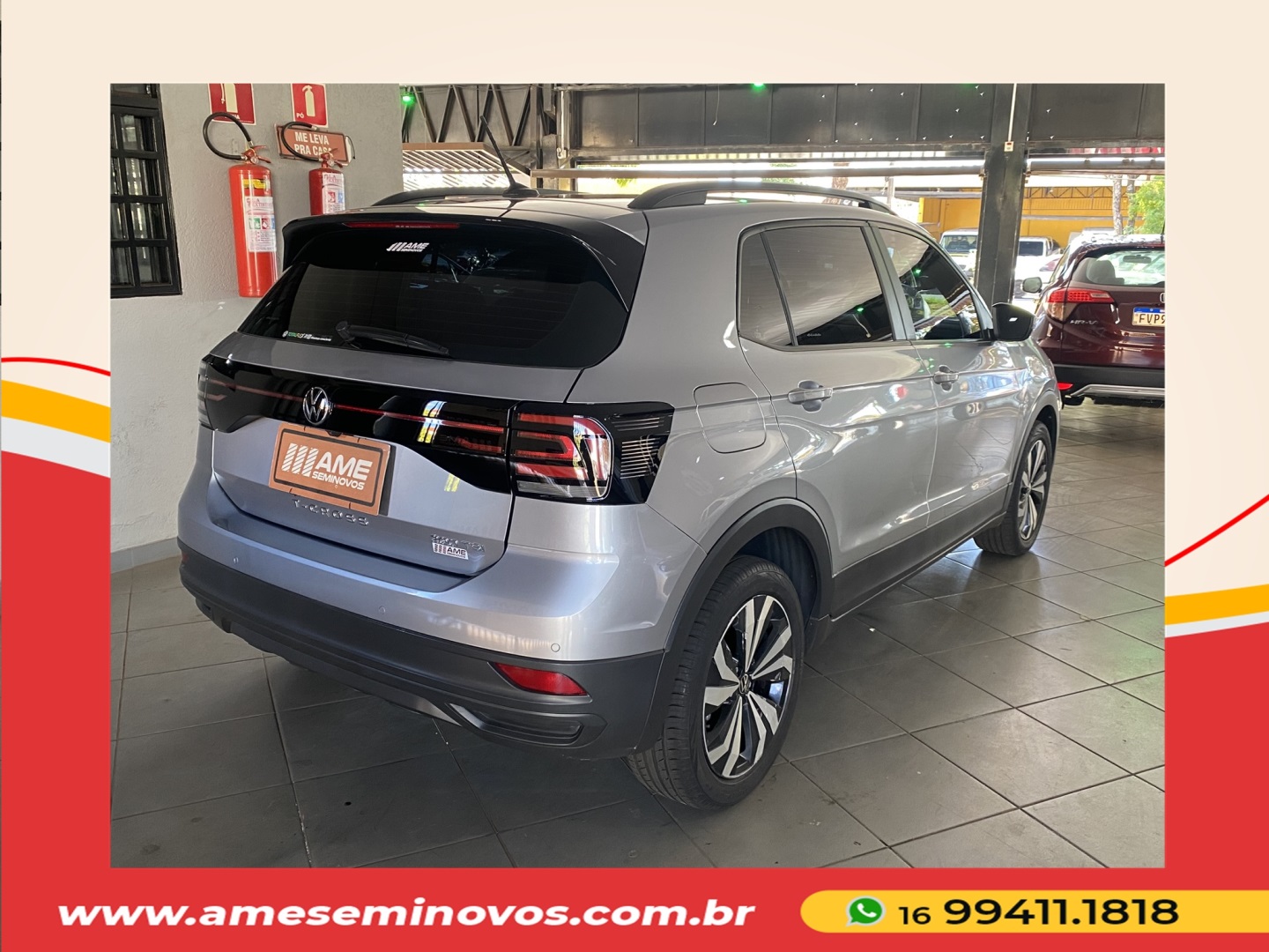 VOLKSWAGEN T-CROSS 1.0 200 TSI TOTAL FLEX AUTOMÁTICO 2024