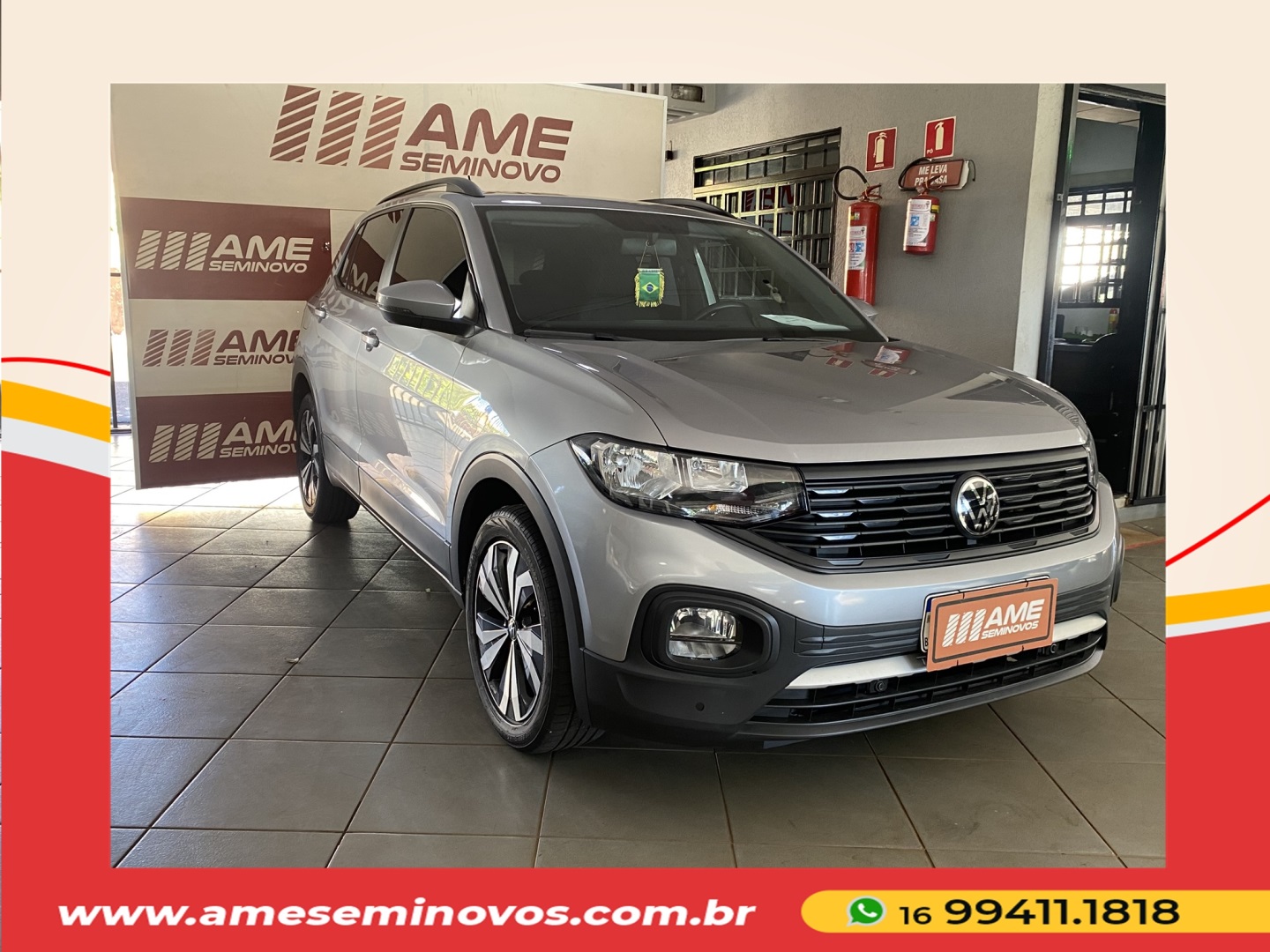 VOLKSWAGEN T-CROSS 1.0 200 TSI TOTAL FLEX AUTOMÁTICO 2024