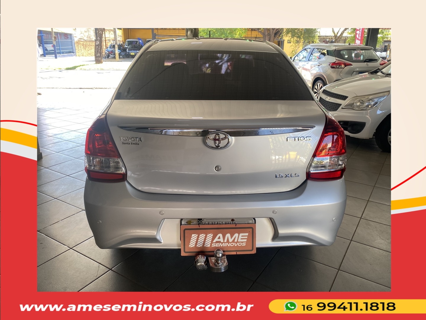 TOYOTA ETIOS 1.5 XLS SEDAN 16V FLEX 4P AUTOMÁTICO 2019