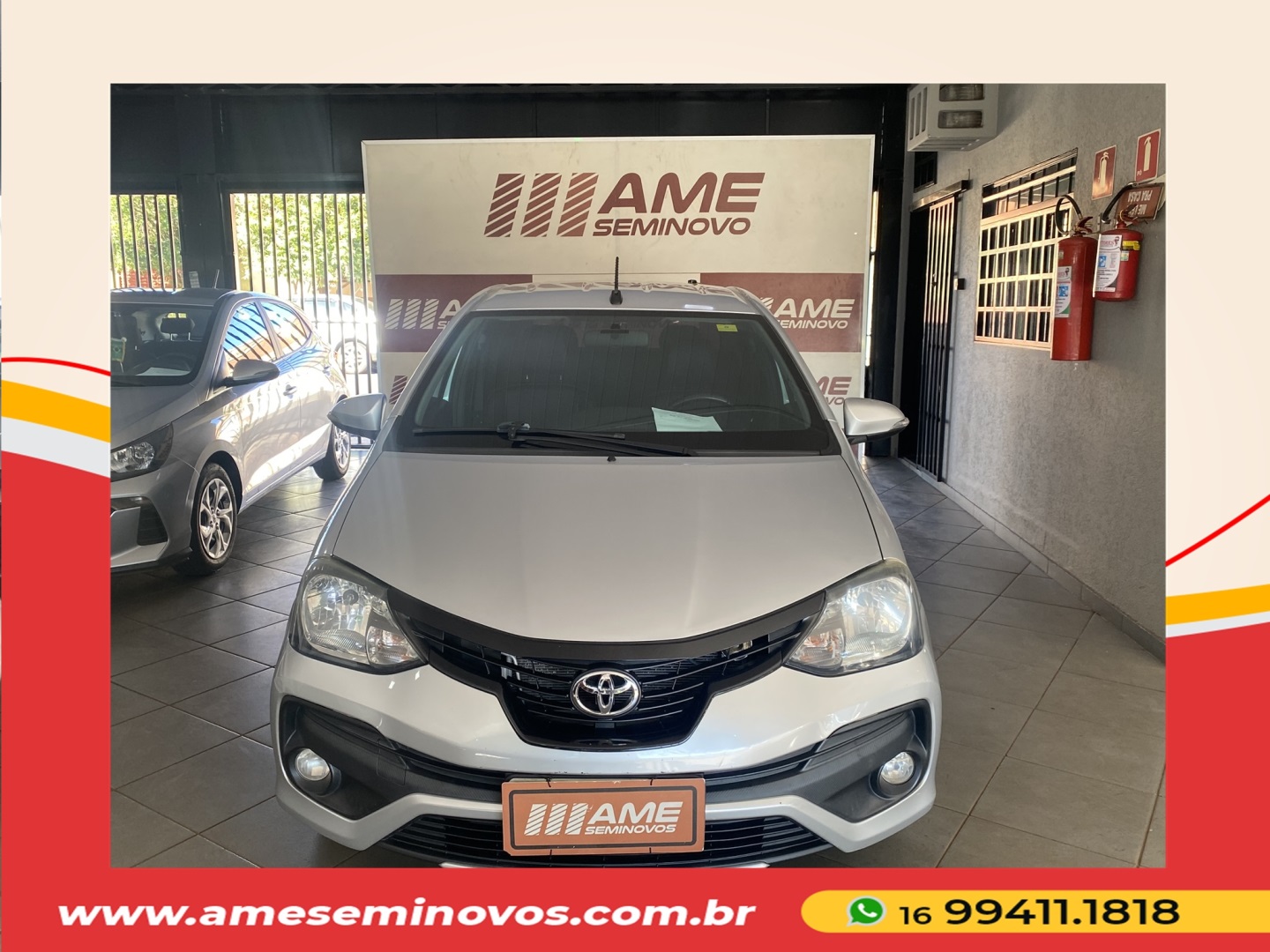 TOYOTA ETIOS 1.5 XLS SEDAN 16V FLEX 4P AUTOMÁTICO 2019