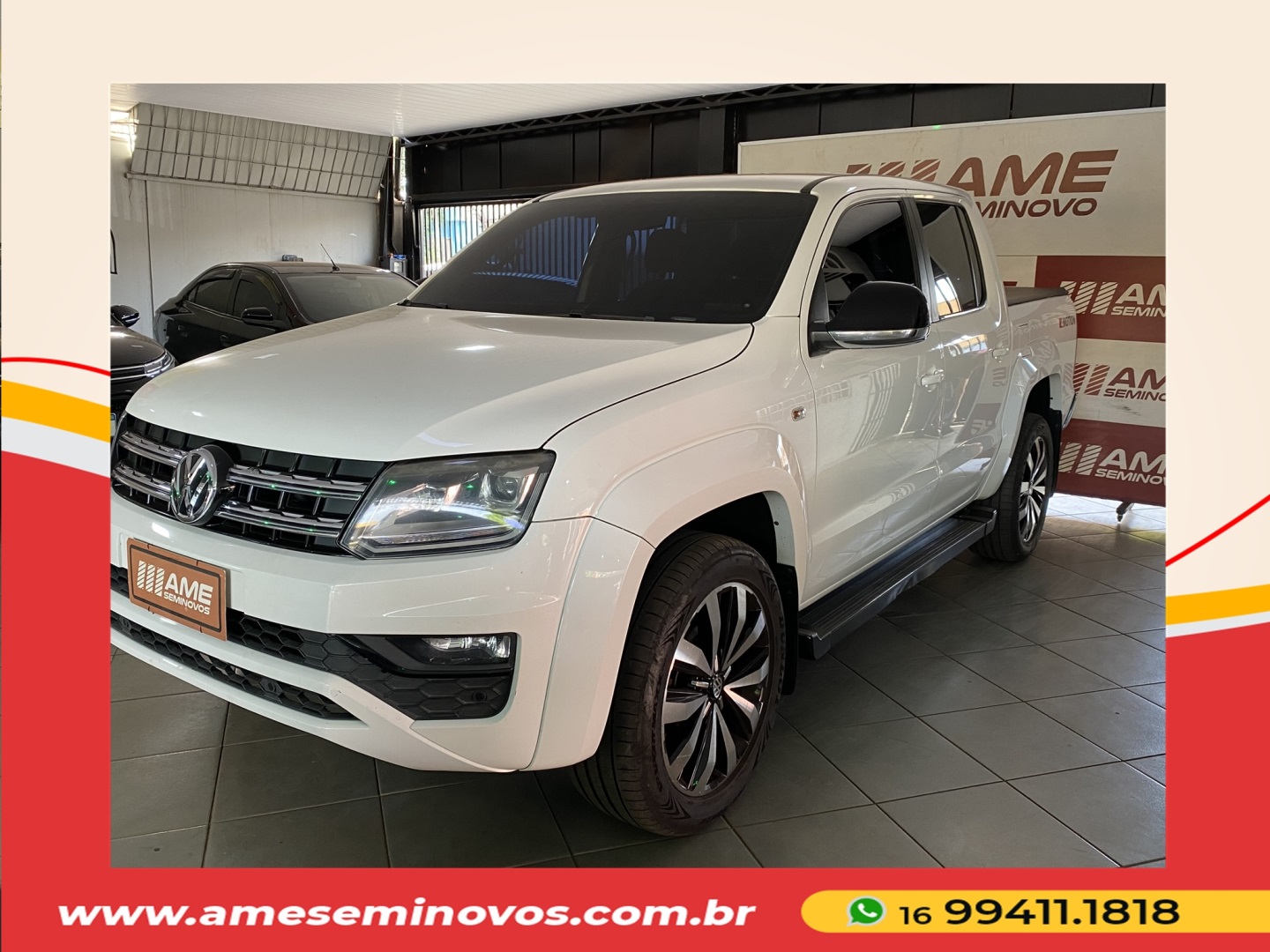 VOLKSWAGEN AMAROK 2.0 HIGHLINE 4X4 CD 16V TURBO INTERCOOLER DIESEL 4P AUTOMÁTICO 2017