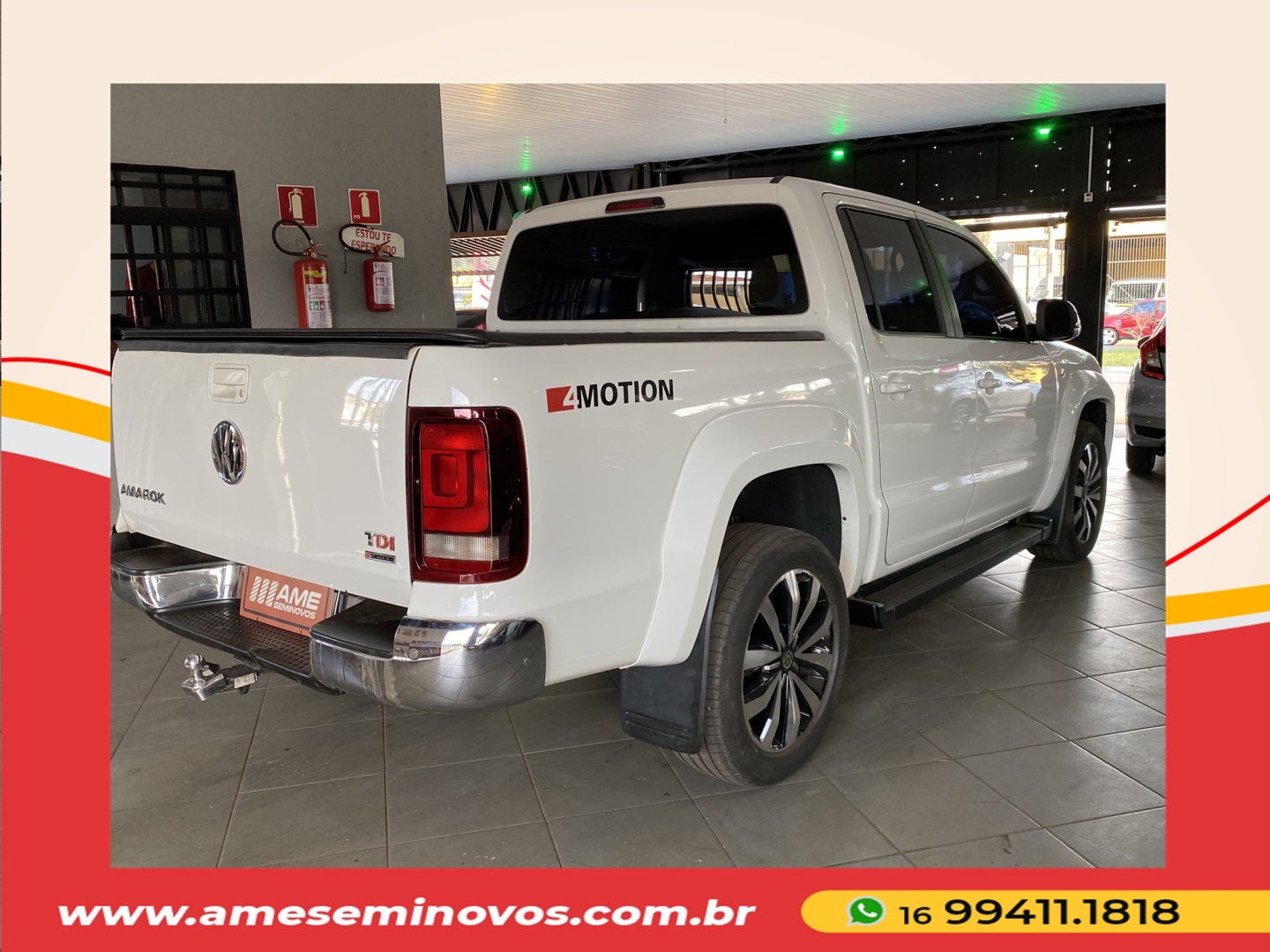VOLKSWAGEN AMAROK 2.0 HIGHLINE 4X4 CD 16V TURBO INTERCOOLER DIESEL 4P AUTOMÁTICO 2017