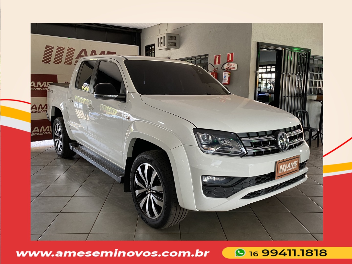 VOLKSWAGEN AMAROK 2.0 HIGHLINE 4X4 CD 16V TURBO INTERCOOLER DIESEL 4P AUTOMÁTICO 2017