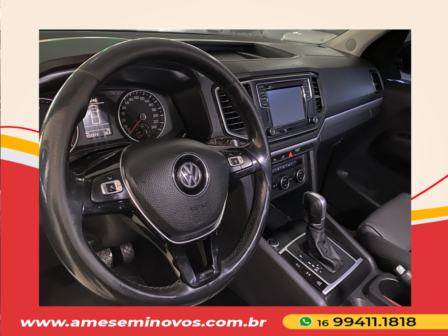 VOLKSWAGEN AMAROK 2.0 HIGHLINE 4X4 CD 16V TURBO INTERCOOLER DIESEL 4P AUTOMÁTICO 2017