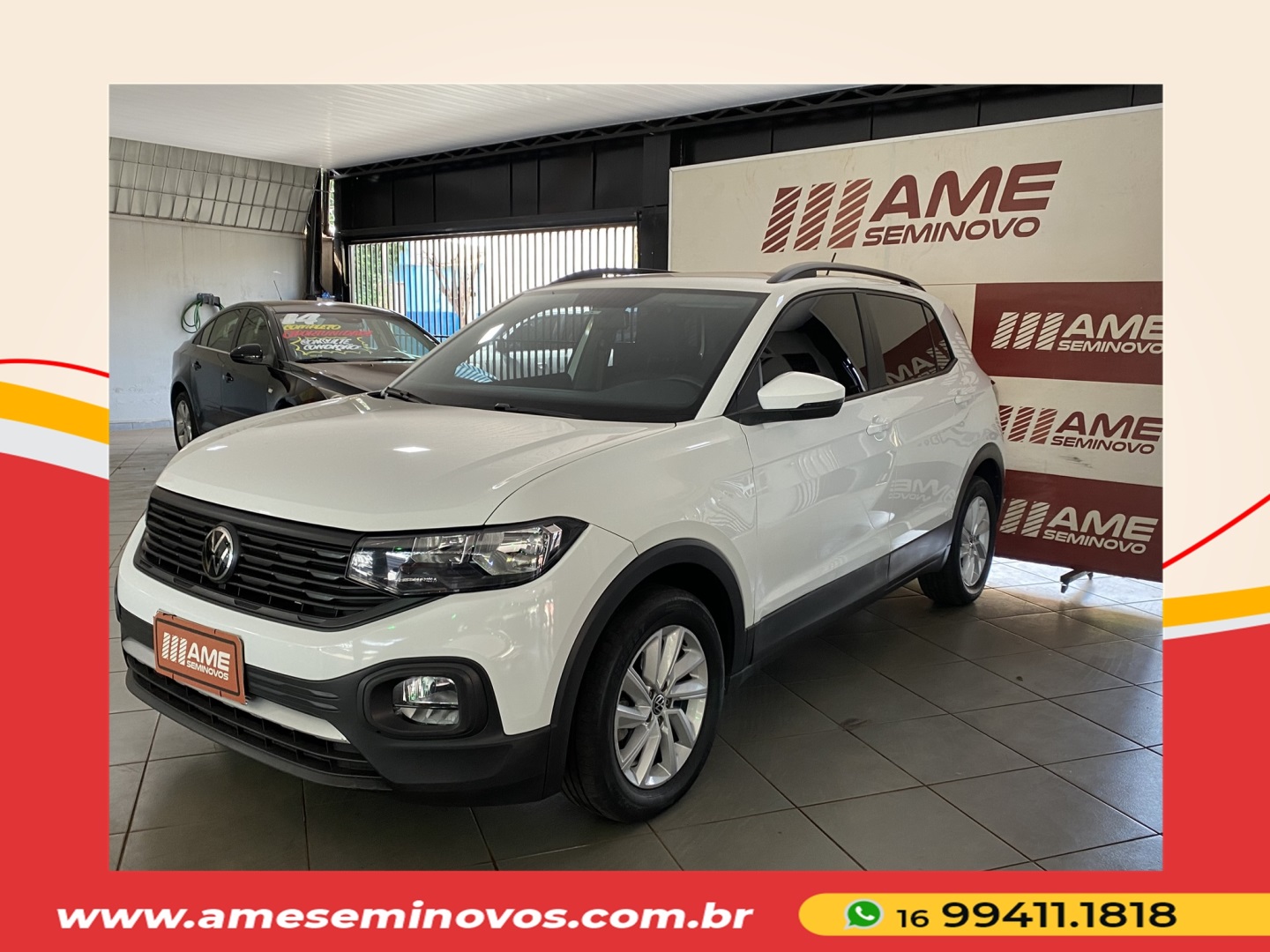 VOLKSWAGEN T-CROSS 1.0 200 TSI TOTAL FLEX AUTOMÁTICO 2024
