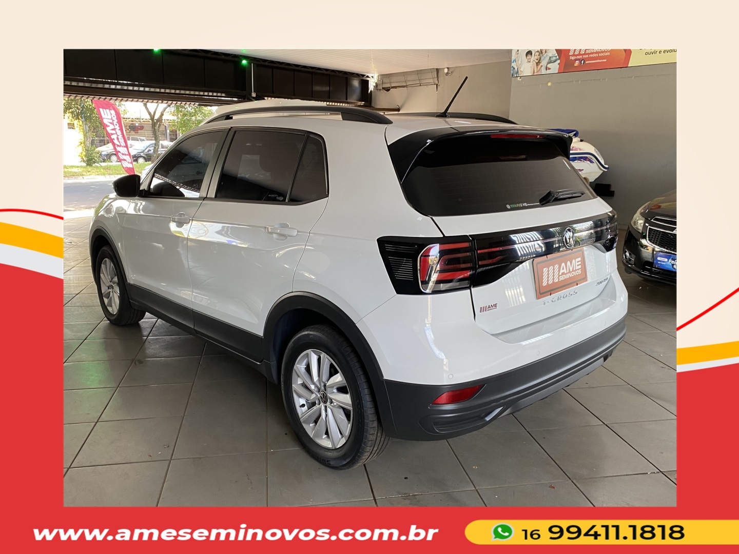 VOLKSWAGEN T-CROSS 1.0 200 TSI TOTAL FLEX AUTOMÁTICO 2024