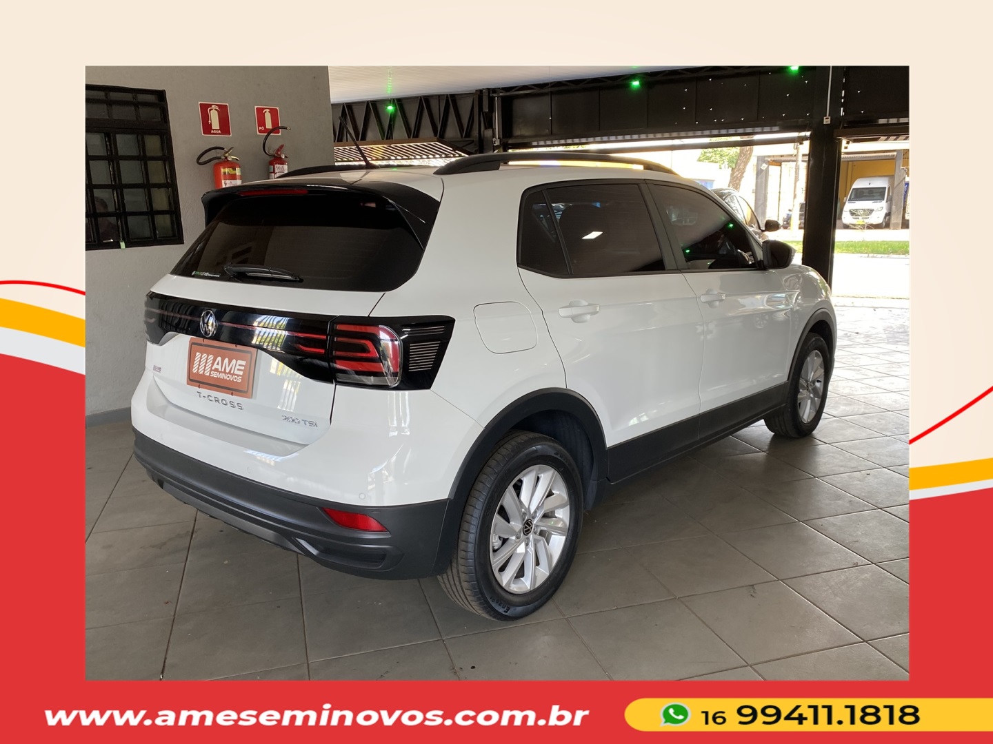 VOLKSWAGEN T-CROSS 1.0 200 TSI TOTAL FLEX AUTOMÁTICO 2024