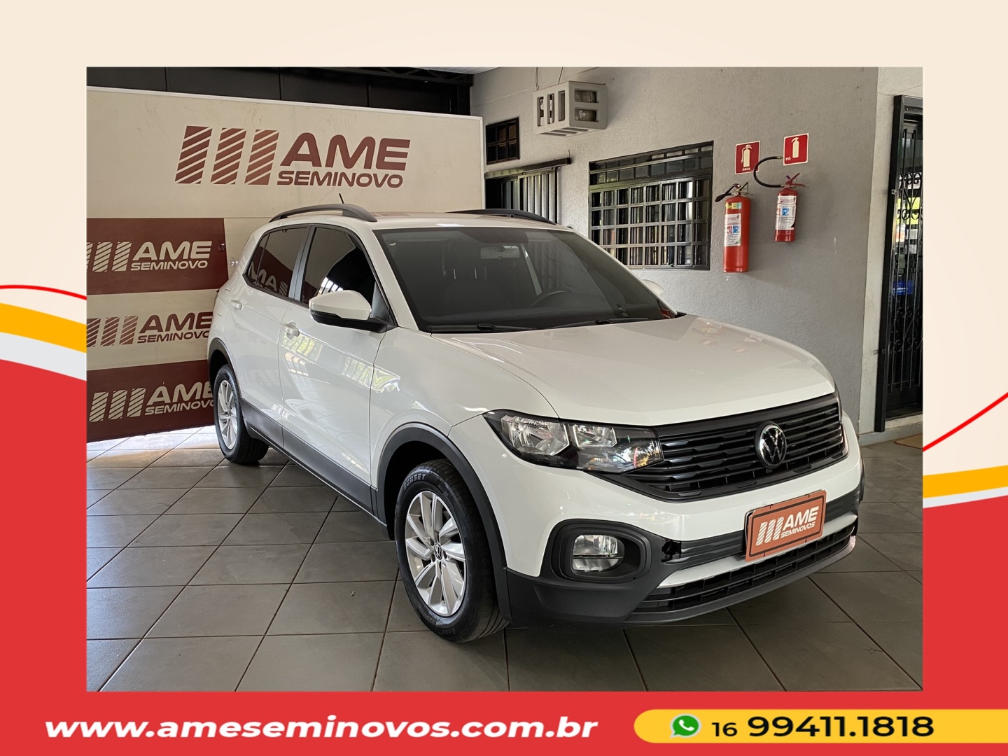 VOLKSWAGEN T-CROSS 1.0 200 TSI TOTAL FLEX AUTOMÁTICO 2024