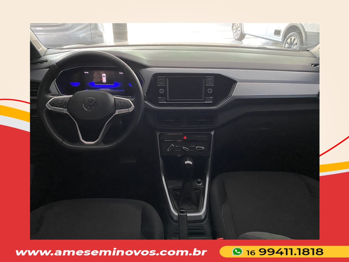 VOLKSWAGEN T-CROSS 1.0 200 TSI TOTAL FLEX AUTOMÁTICO 2024
