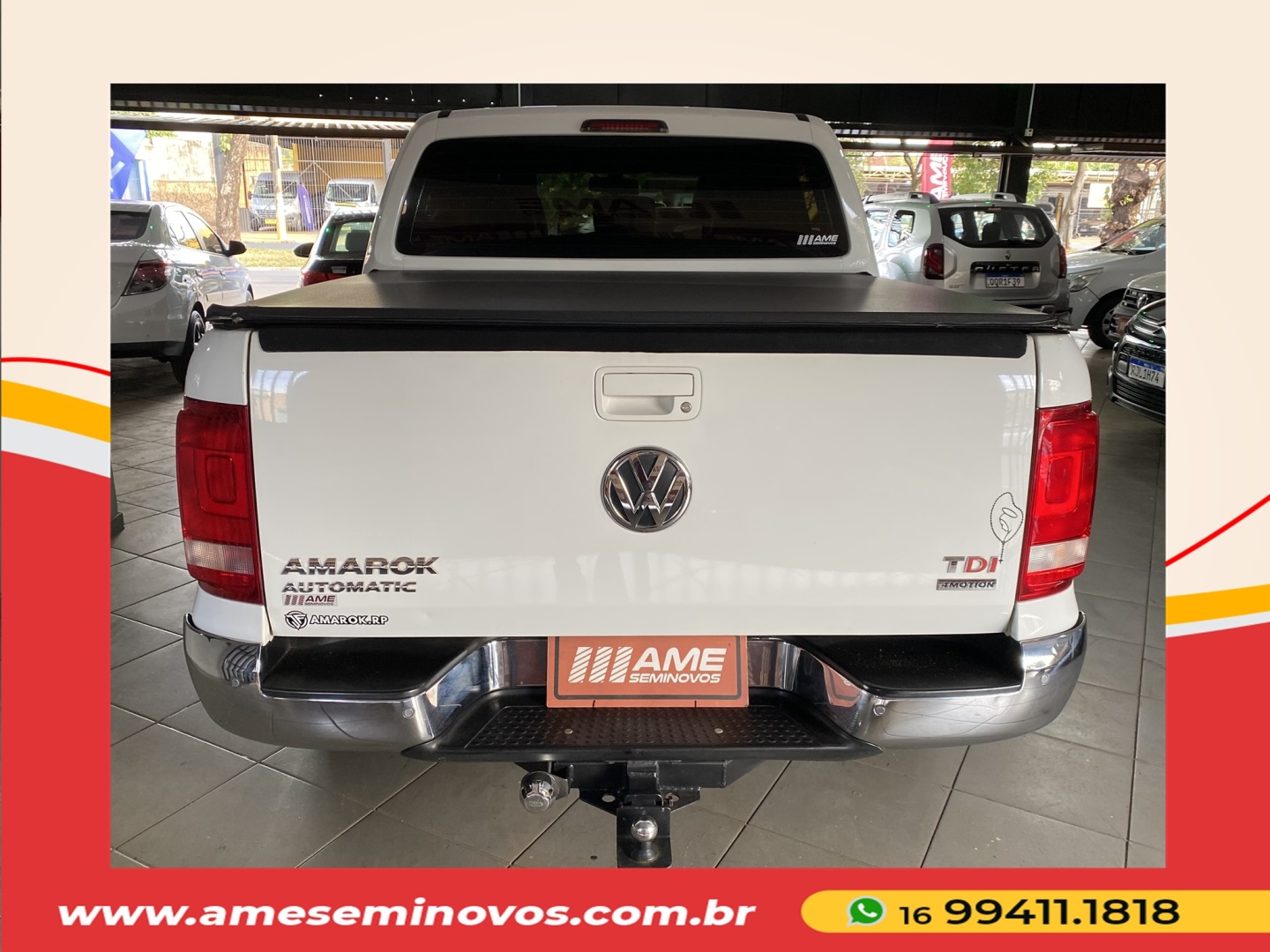 VOLKSWAGEN AMAROK 2.0 HIGHLINE 4X4 CD 16V TURBO INTERCOOLER DIESEL 4P AUTOMÁTICO 2016