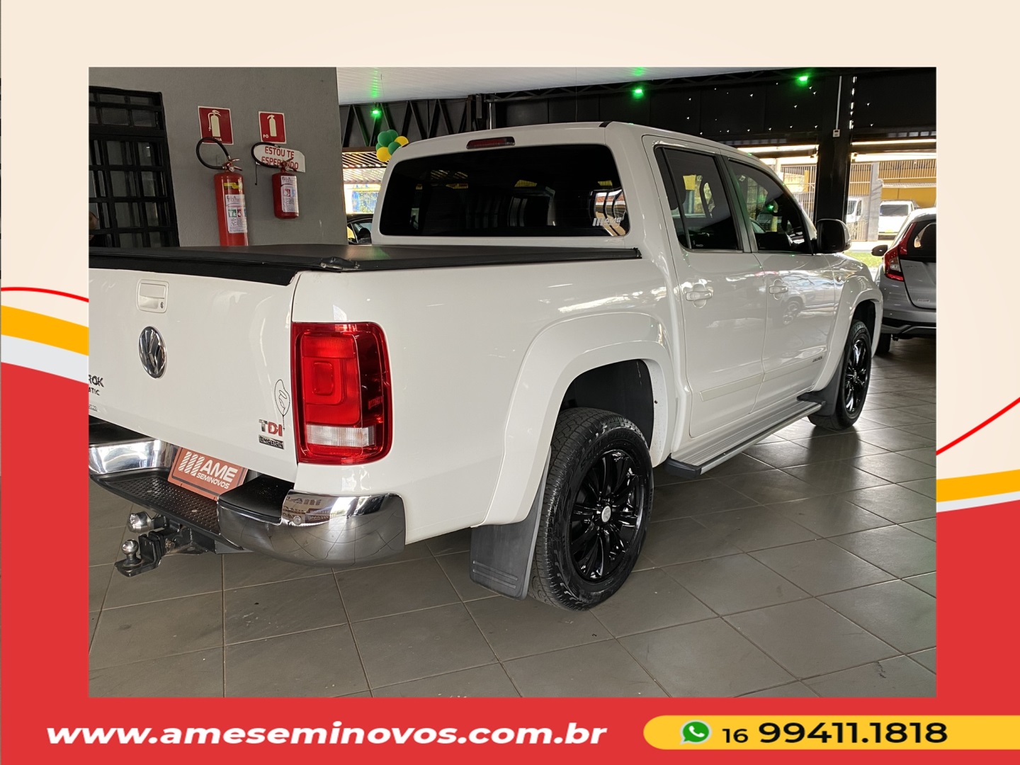 VOLKSWAGEN AMAROK 2.0 HIGHLINE 4X4 CD 16V TURBO INTERCOOLER DIESEL 4P AUTOMÁTICO 2016