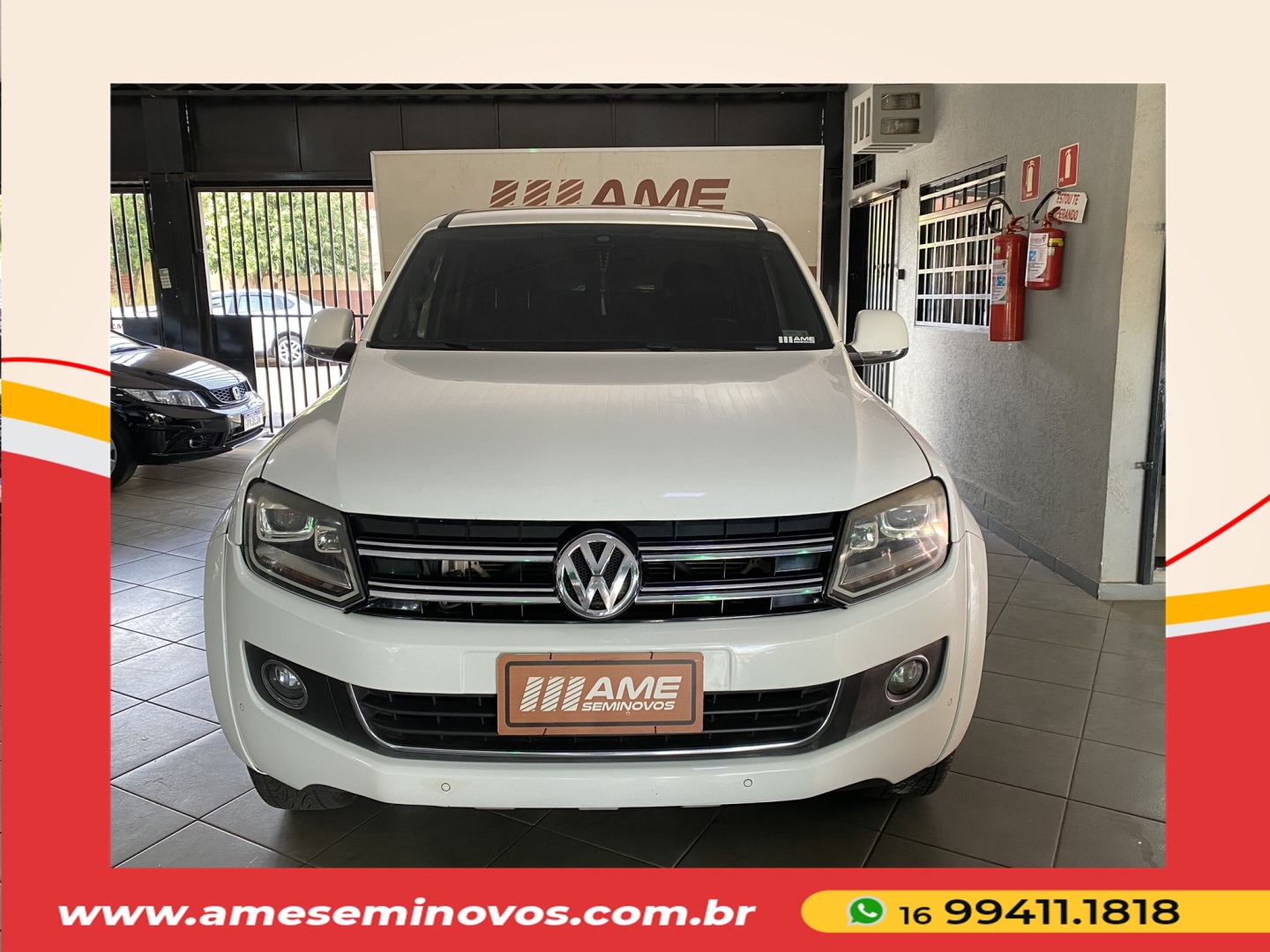 VOLKSWAGEN AMAROK 2.0 HIGHLINE 4X4 CD 16V TURBO INTERCOOLER DIESEL 4P AUTOMÁTICO 2016