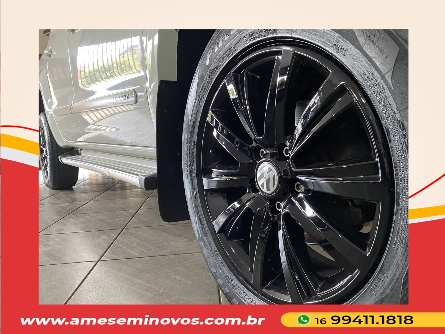 VOLKSWAGEN AMAROK 2.0 HIGHLINE 4X4 CD 16V TURBO INTERCOOLER DIESEL 4P AUTOMÁTICO 2016