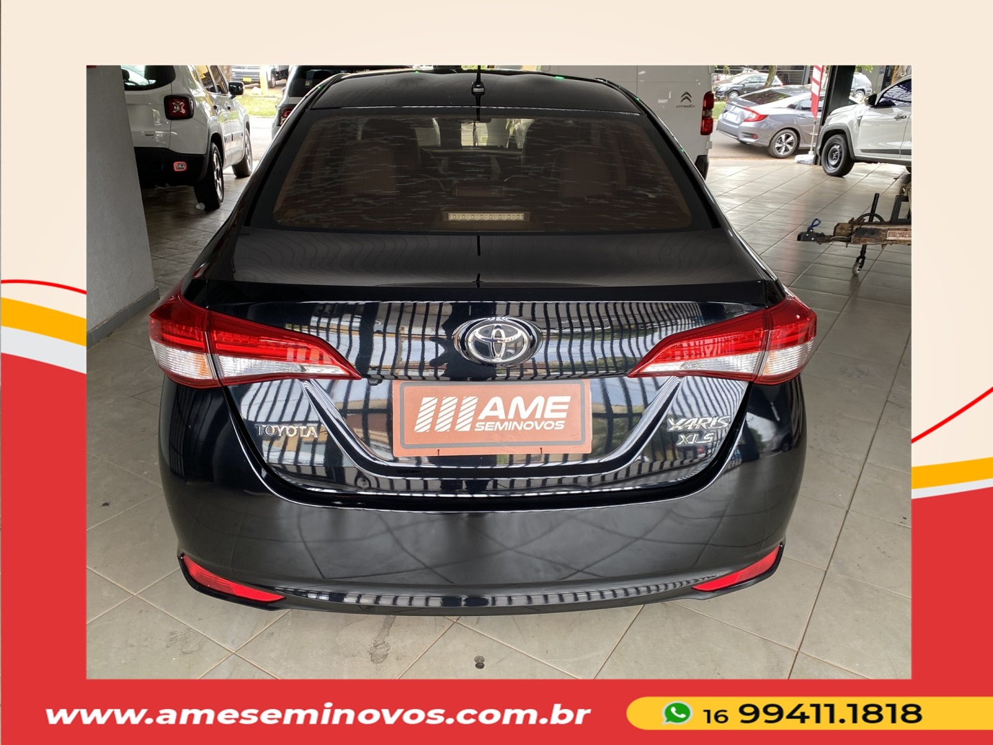 TOYOTA YARIS 1.5 16V FLEX SEDAN XLS MULTIDRIVE 2019