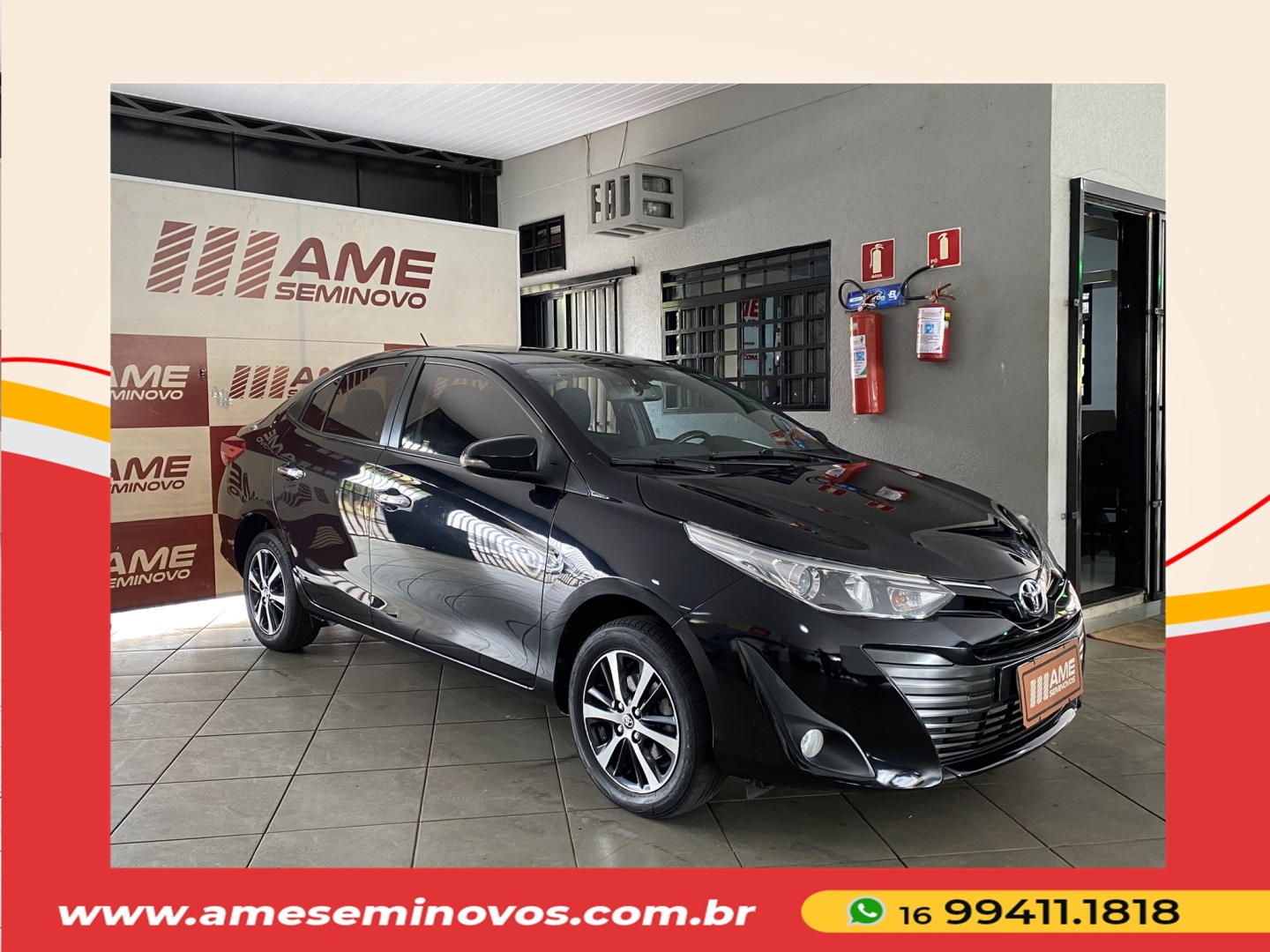 TOYOTA YARIS 1.5 16V FLEX SEDAN XLS MULTIDRIVE 2019