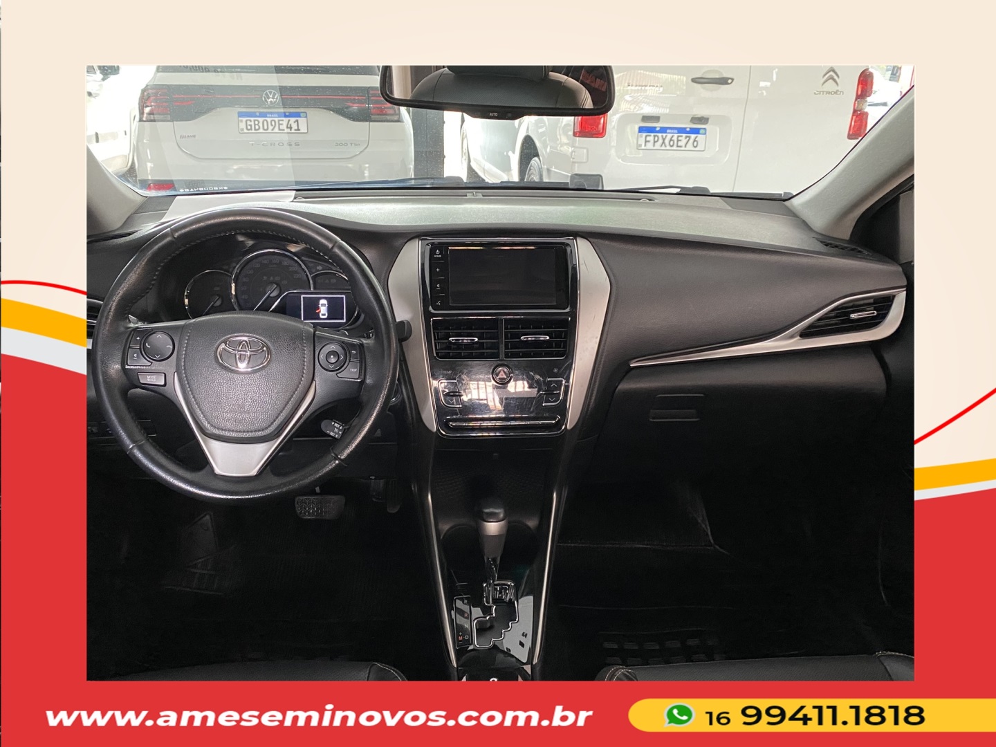 TOYOTA YARIS 1.5 16V FLEX SEDAN XLS MULTIDRIVE 2019