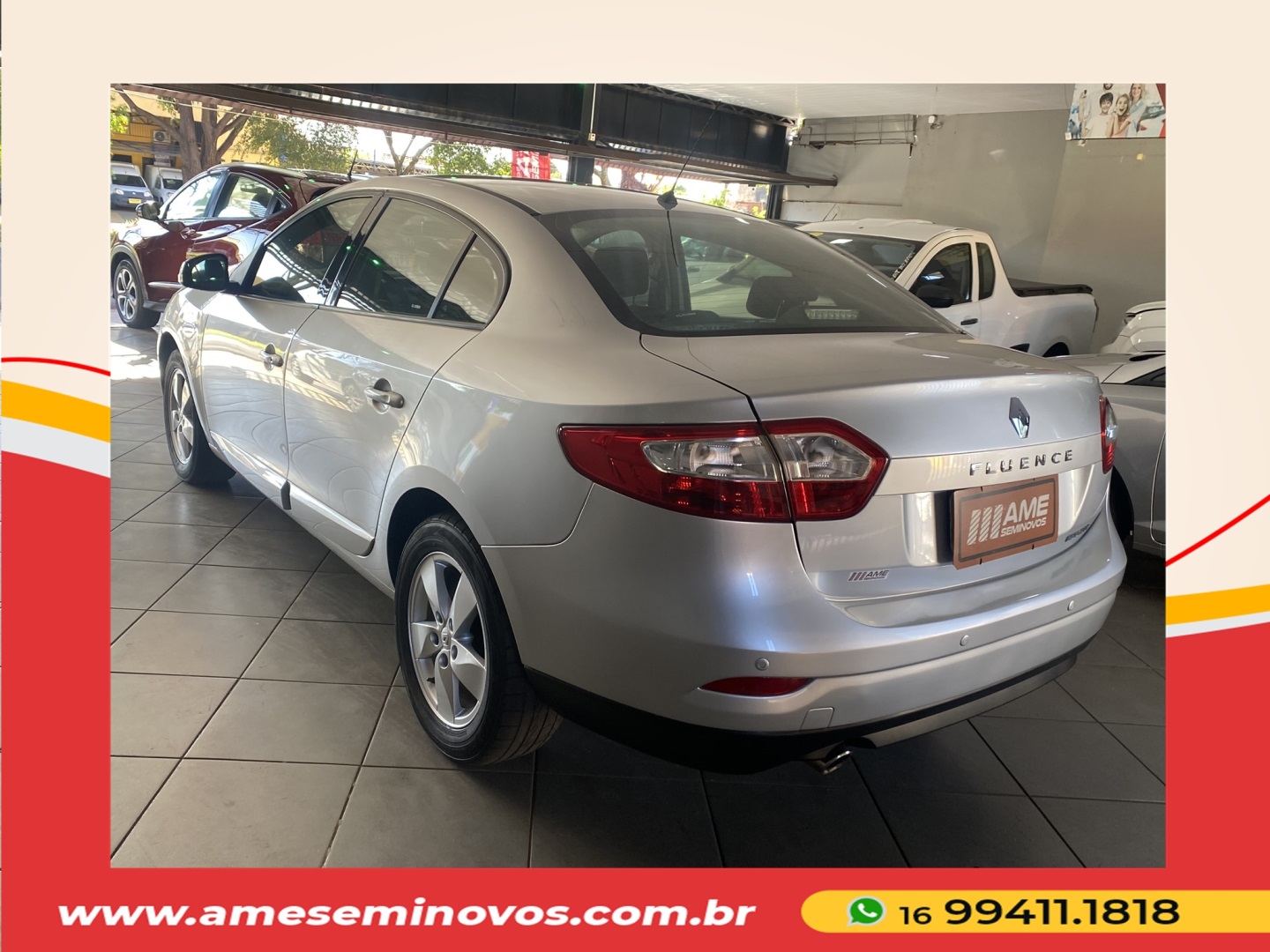 RENAULT FLUENCE 2.0 DYNAMIQUE 16V FLEX 4P AUTOMÁTICO 2012